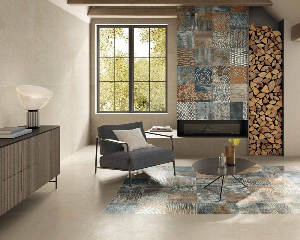 Electron Damask Naturale 60x120